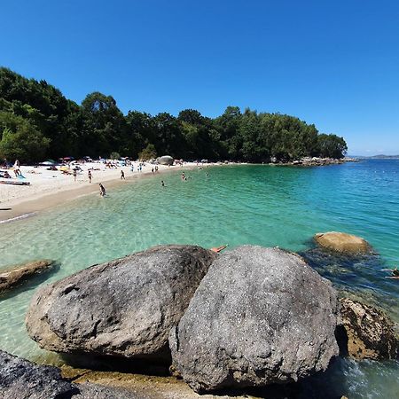 Pura Playa - Cangas Do Morrazo - Primera Linea De Playa - Rias Baixas - Galicia Exterior foto